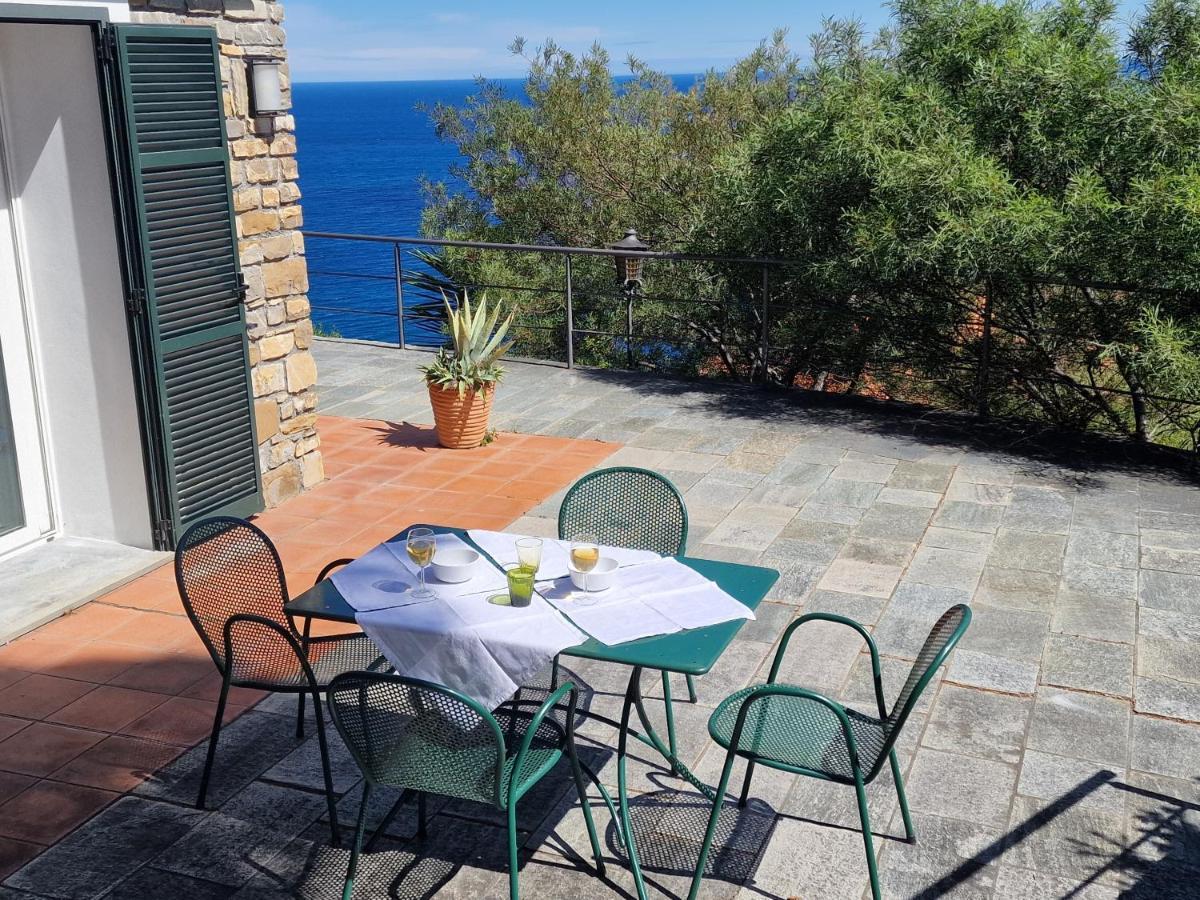 Appartamento In Villa Mimosa Cervo Esterno foto