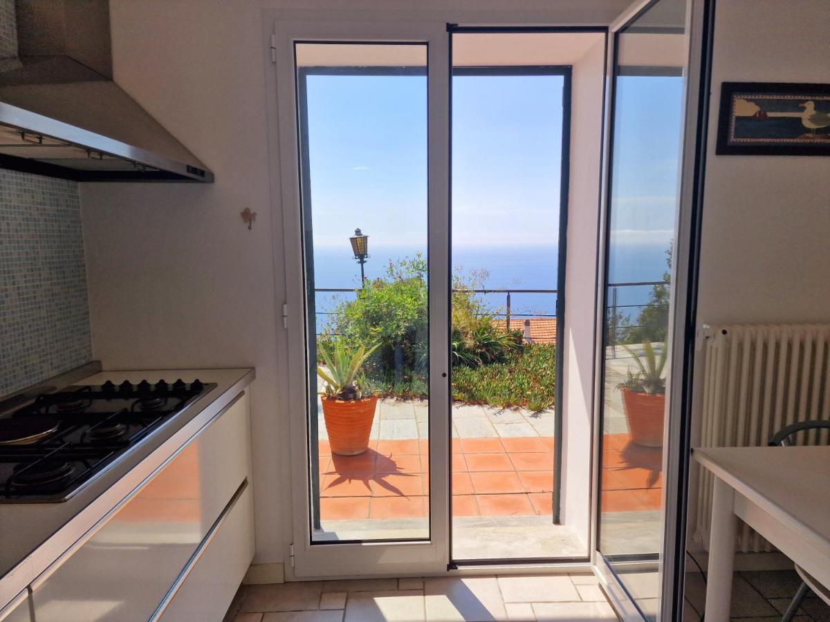 Appartamento In Villa Mimosa Cervo Esterno foto