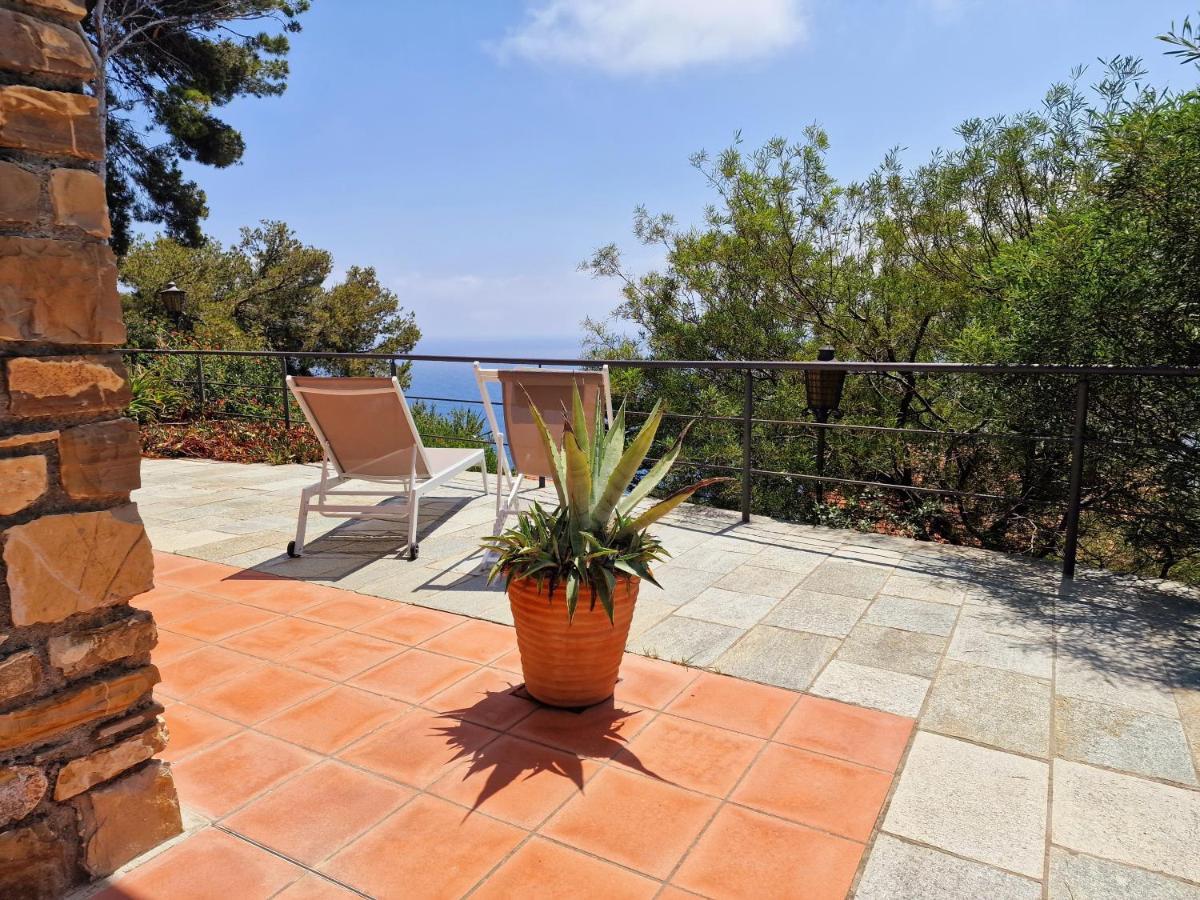 Appartamento In Villa Mimosa Cervo Esterno foto